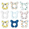 Cartoon Baby Pillow Children's U-shaped Travel Pillow Cotton Soft Baby Travel Car Children's Multi-functional Stroller Pillow 1