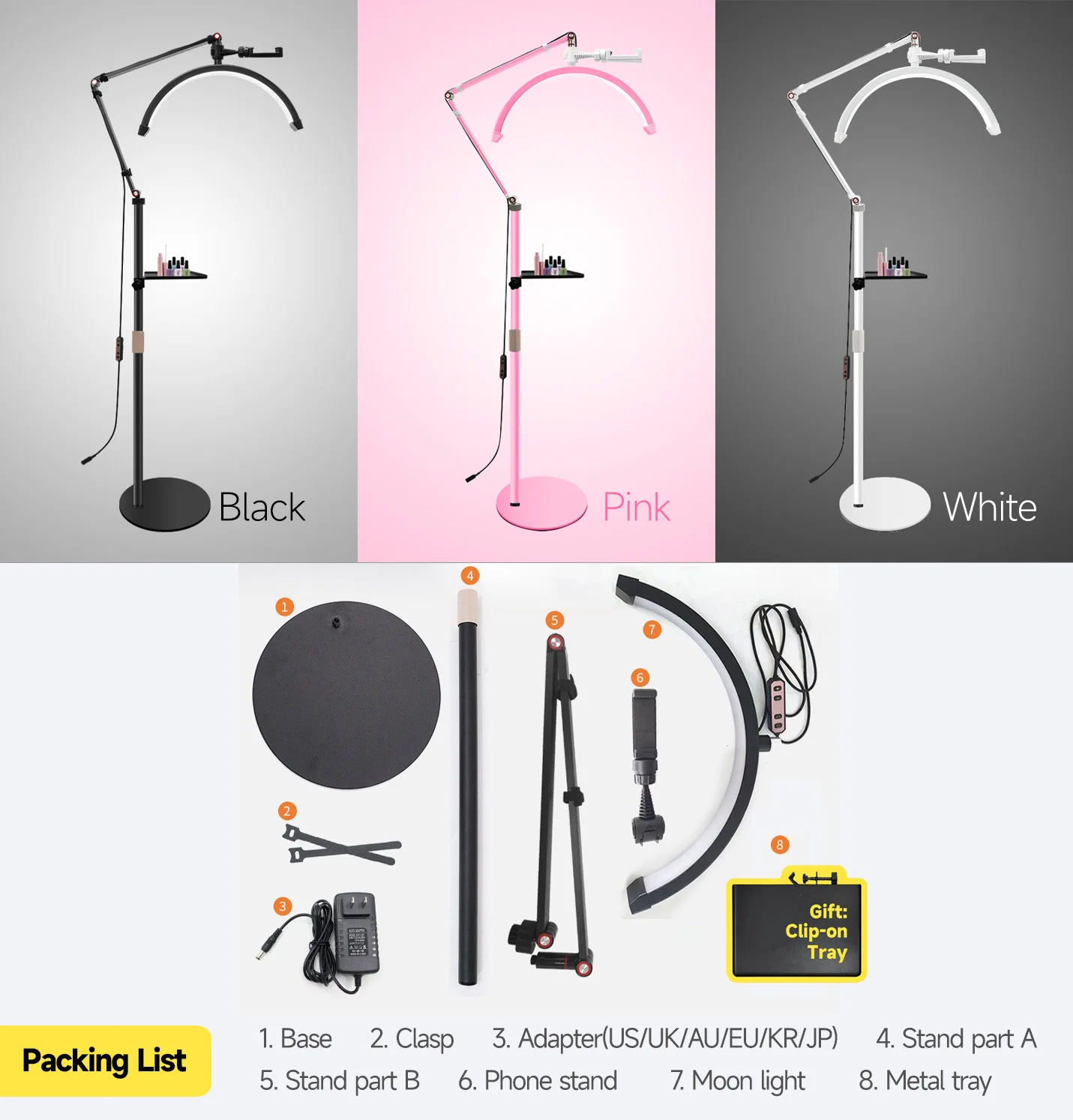 まふまふ リングライト Amazon.com: Xprite 4 Pods RGB LED Rock Lights, Aluminum 220