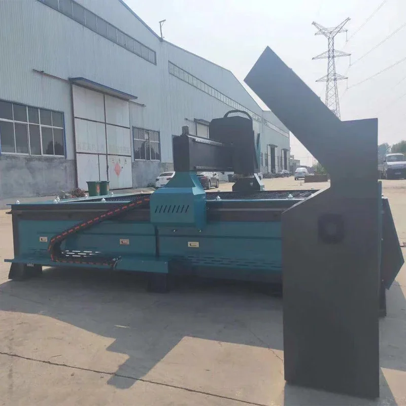 Factory supply carbon steel cnc plasma cutting machine stainless air pipe cutter machine with rotary/metal sheet cnc cutter 4