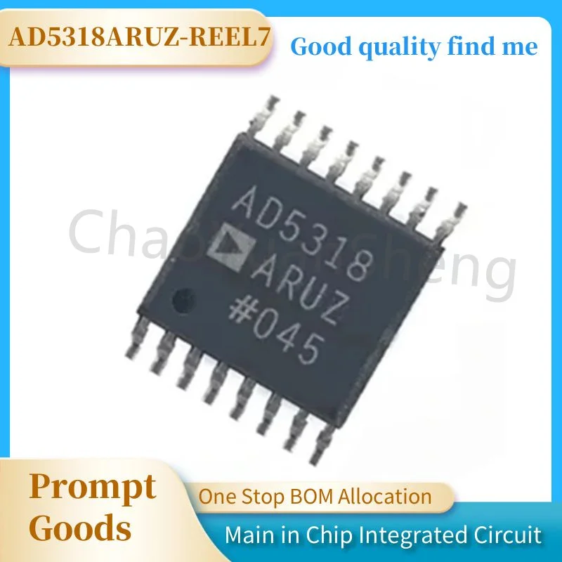 

1Pcs New original AD5318ARUZ-REEL7 AD5318ARUZ AD5318 IC DAC 10BIT V-OUT 16TSSOP
