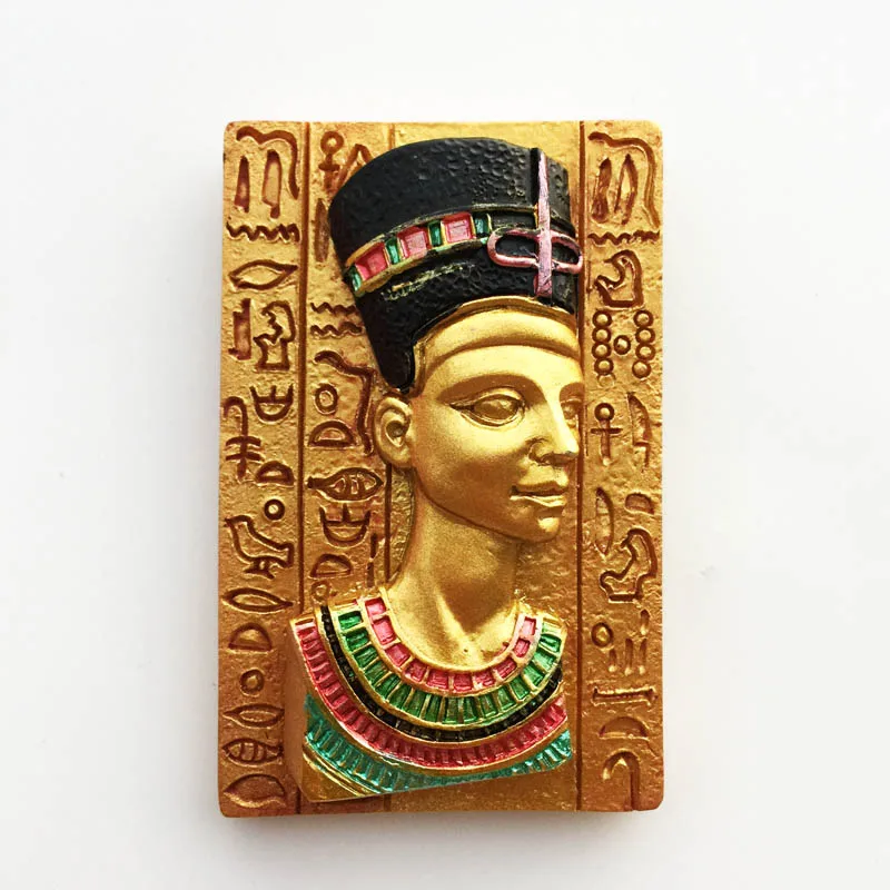 Egypt 3D Pharaoh Myth Refrigerator Magnets Bottle Opener Fridge Magnetic Decoration Articles Handicraft