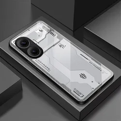 Premium Tempered Glass Hard Back Cover for Redmi Note12Turbo (A3)