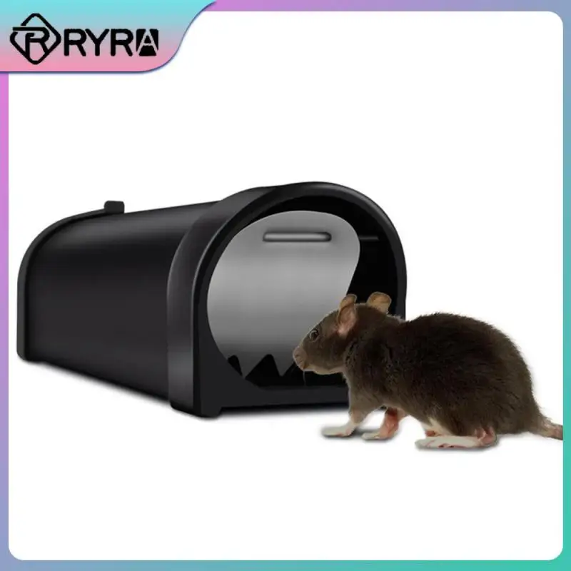 Trampas para ratones en vivo Trampa para ratas grande de 24 * 8 cm Trampa  para ratones en vivo Reutilizable Trampa en vivo respetuosa con los  animales para jardín / Cocina Paquete