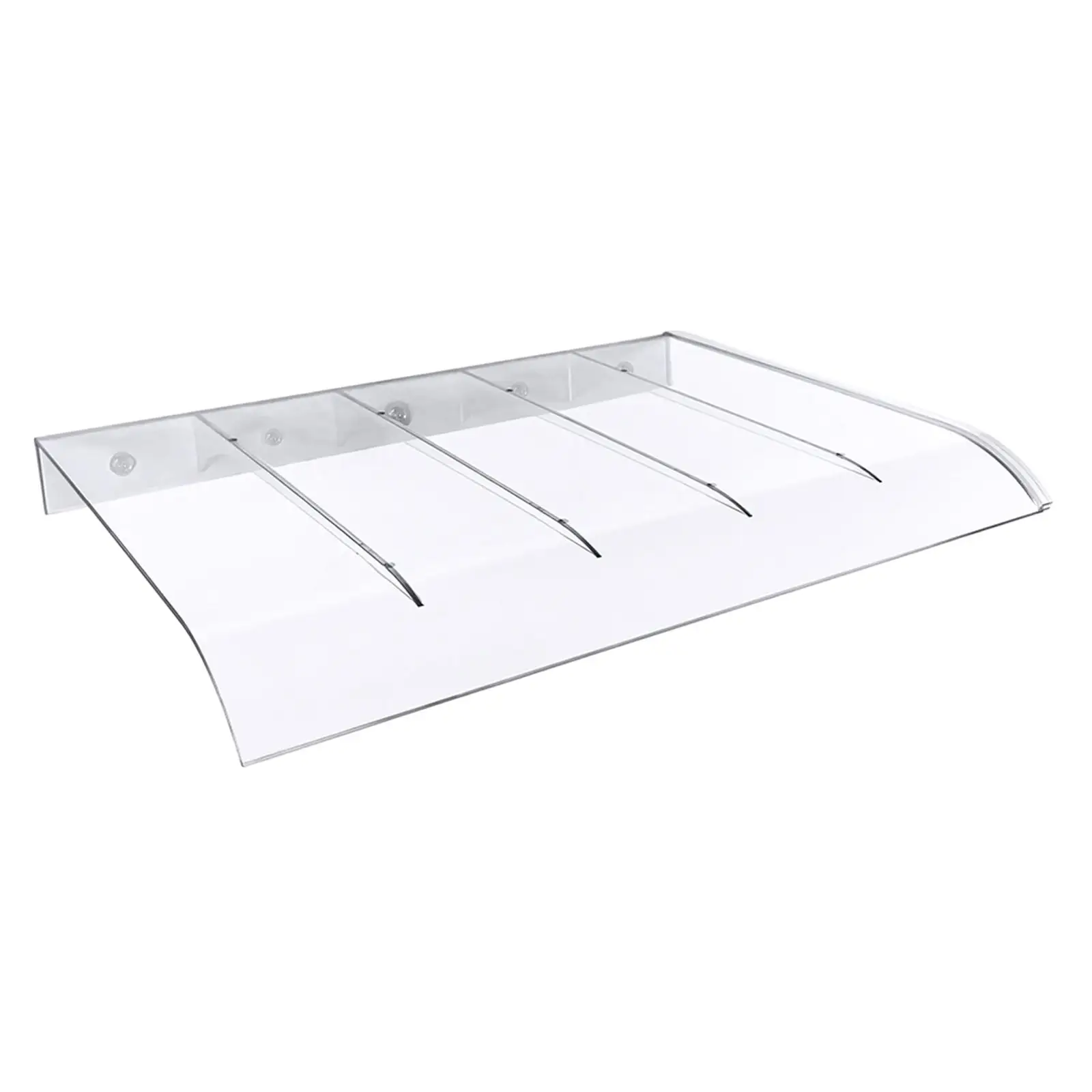 Door Awnings Exterior Transparent Canopy Front Window Awnings Exterior, Invisible Sun Protection Patio Awning Canopy Sturdy