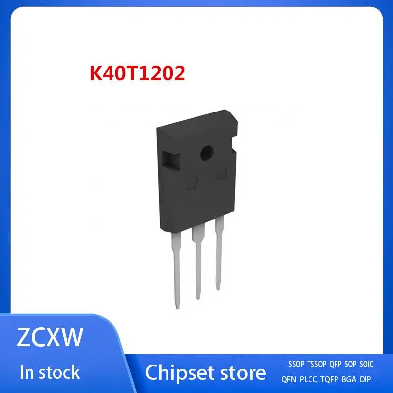 

10PCS/LOT K40T1202 IKW40N120T2 TO-247