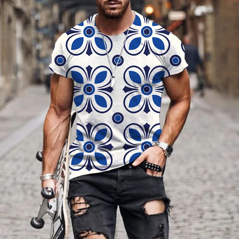 

2022 Summer Japanese style series t shirt Men 3d Printing T-Shirt Short Sleeve Print Tshirts Funny Casual Tops O-Neck Streetwear