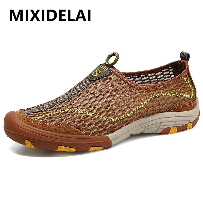 New Men Sneakers Men Loafers Summer Walking Shoes Fashion Breathable