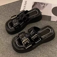 Sandales décontractées confortables et respirantes pour femmes, sandales à la mode, parfaites pour un usage quotidien et des vacances à la plage, neuves 1