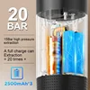 Wireless Electric Portable Espresso Coffee Machine for Car & Home Camping Coffee Maker 3-in-1 Capsule Powder Travel Coffee Maker 3