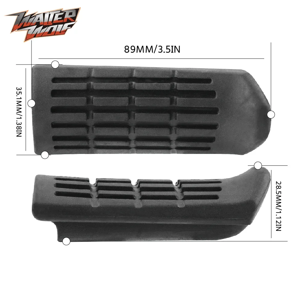 Motorcycle Footrests Front Foot Rest Peg Rubbers for HONDA Multiple Models