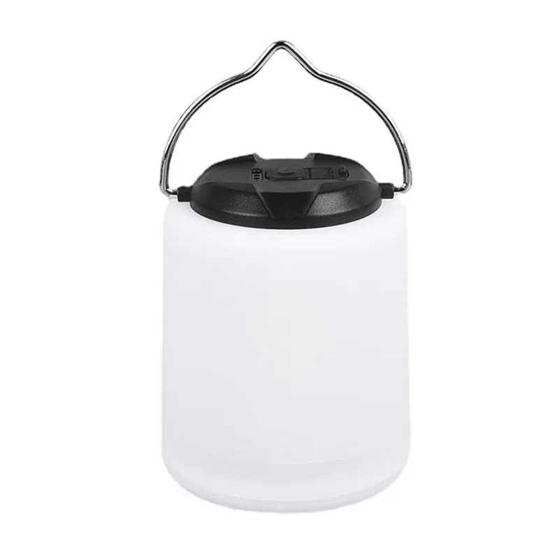 Portable camping light outdoor LEDrechargeable warm white light outdoor tent atmosphere hanging emergency waterproof