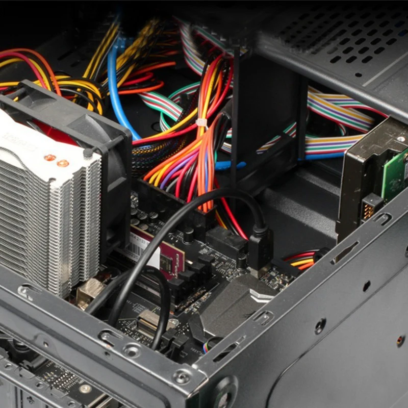 نوع E إلى النوع C اللوحة الأمامية USB C تمديد مهائ...