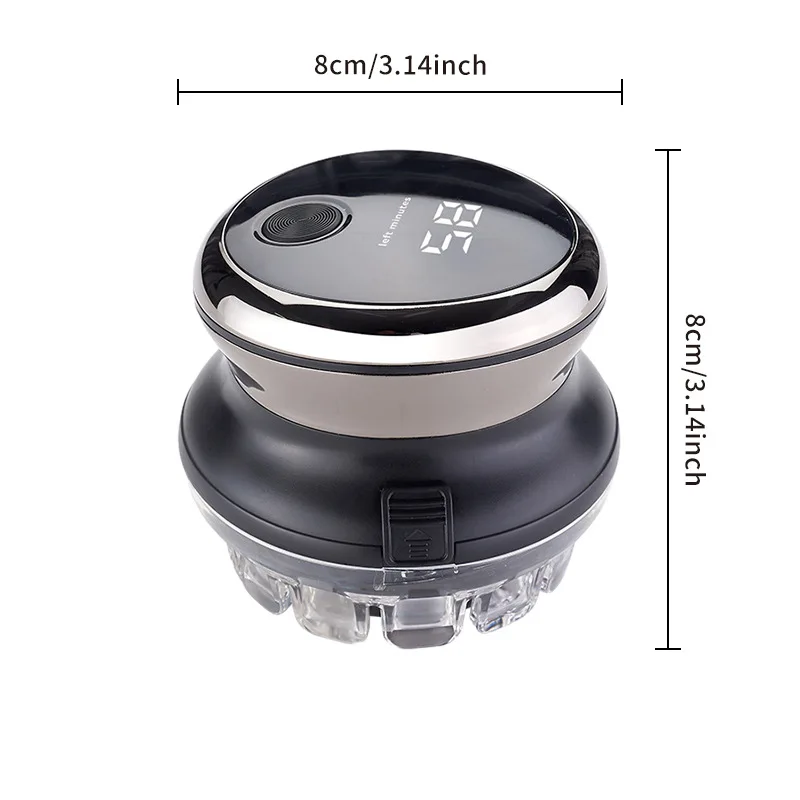 UFO 헤어 클리퍼 - 셀프 케어를 위한 남성용 전기 푸시 클리퍼