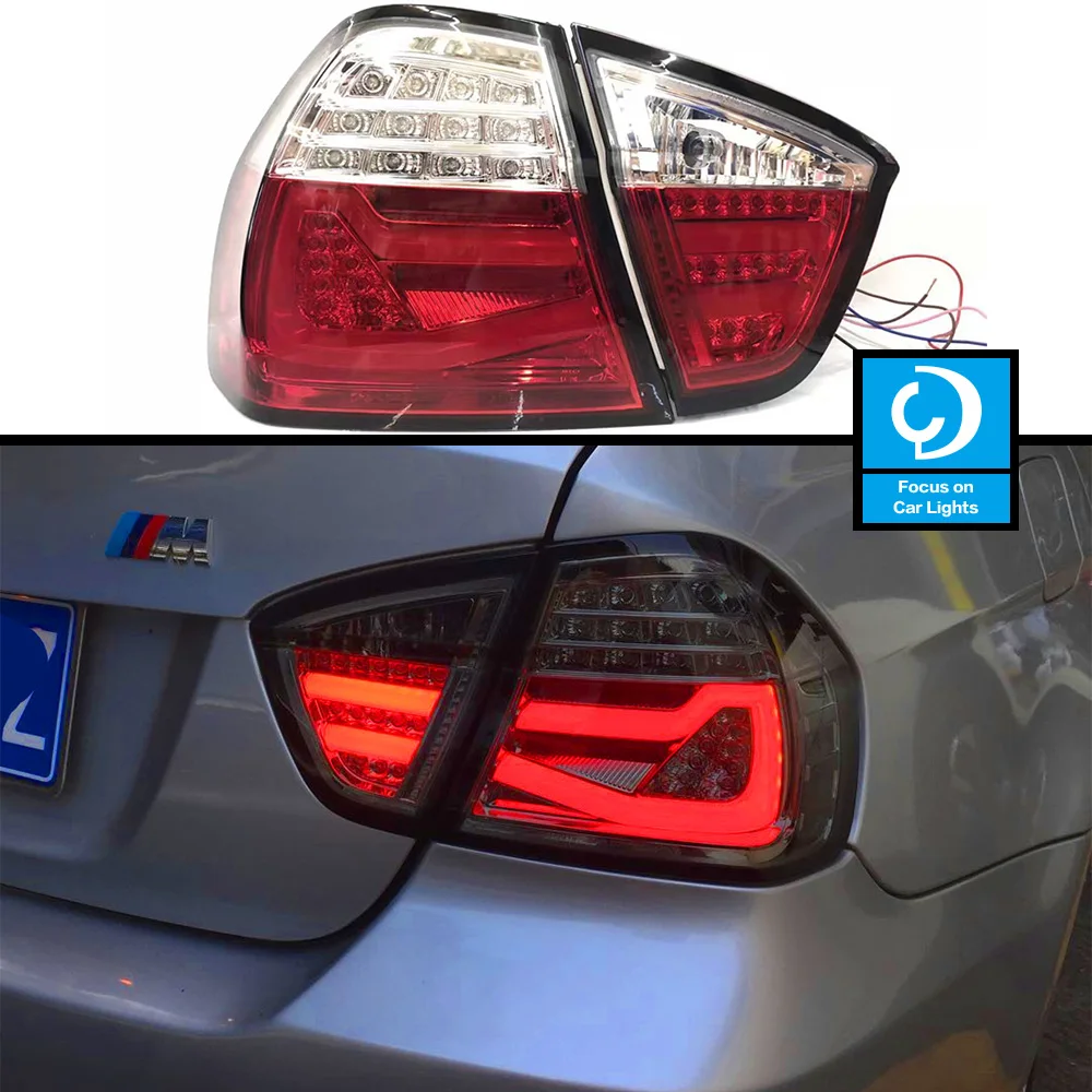 

Задние фонари, Стайлинг, детали для BMW E90, фотозадний фонарь 2005-2008, 318i, 320i, 323i, 325i, 330i, дневные ходовые огни, тормозной сигнал, Реверсивный