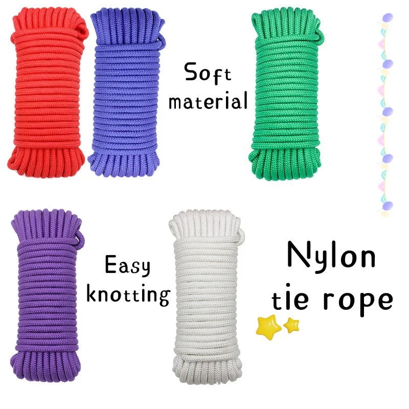 Cotton Rope Thick Rope White Rope Noose Soft Rope 10mm Decking