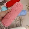 1Pcs Worsted Cotton Yarn - 8 Skeins, 100g/3.52oz, Crocheting/Knitting Medium Roving for Scarves, Hats, Sweaters,Gloves,Socks,etc 2