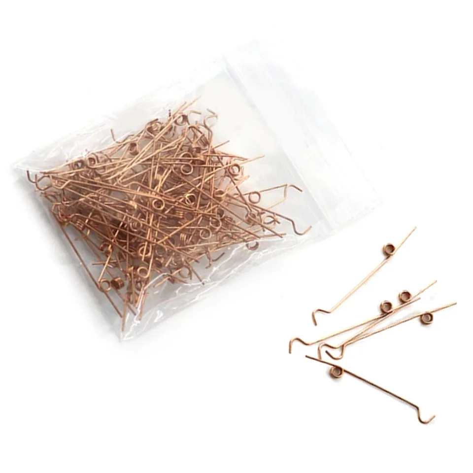 Lot De 90 Ressorts De Rechange En Fil De Cuivre Pour Piano Droit Lot De 90 Ressorts De Rechange En Fil De Cuivre Pour Piano Droit
