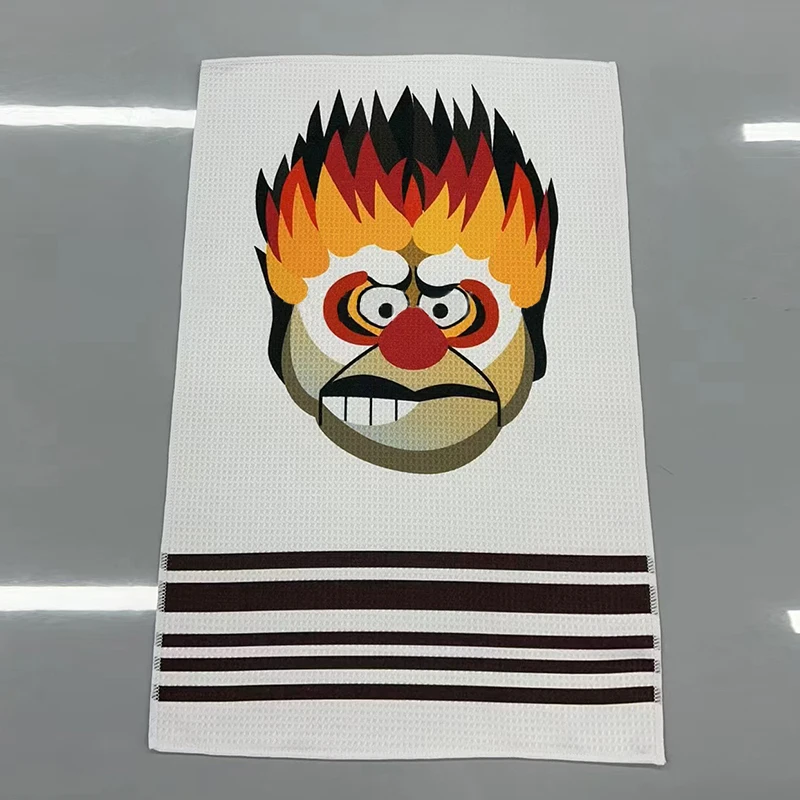 Cotton Towel Face Towel Thickened Towel Christmas Printed Cotton Fiber Hand Towel Home Bathroom Wash Face Set