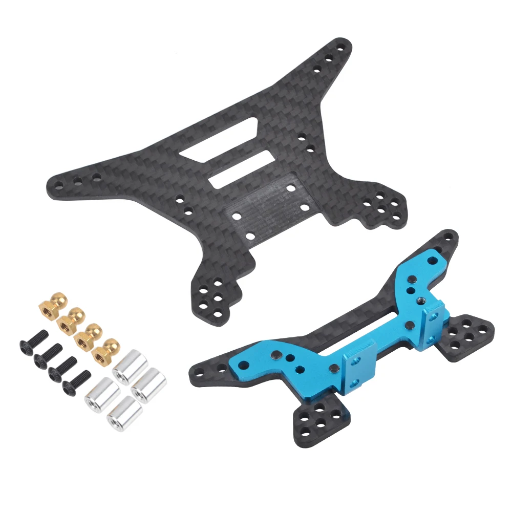 

Carbon Fiber Shock Tower Damper Stay Kit for Tamiya DF03 Dark Impact Chassis Upgrades