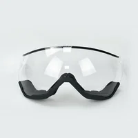 AIDY Ski Helmet Visor High Definition Anti-fog Reinforced Transparent PC Windproof Lenses Goggles 2