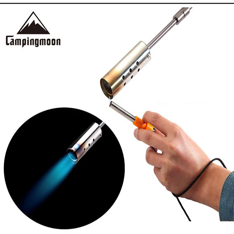CAMPINGMOON I-1010 Multi-Use Flame Gun Lighter Flamethrower Gas Gun Spray Torch Gas Burner Singeing Flamethrower