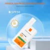 Face Sunscreen Ultra SPF50+ Body Sunscreen Anti-Imperfection Anti-Shine Invisible Fluid Waterproof Portable Sunscreen Cosmetics 5