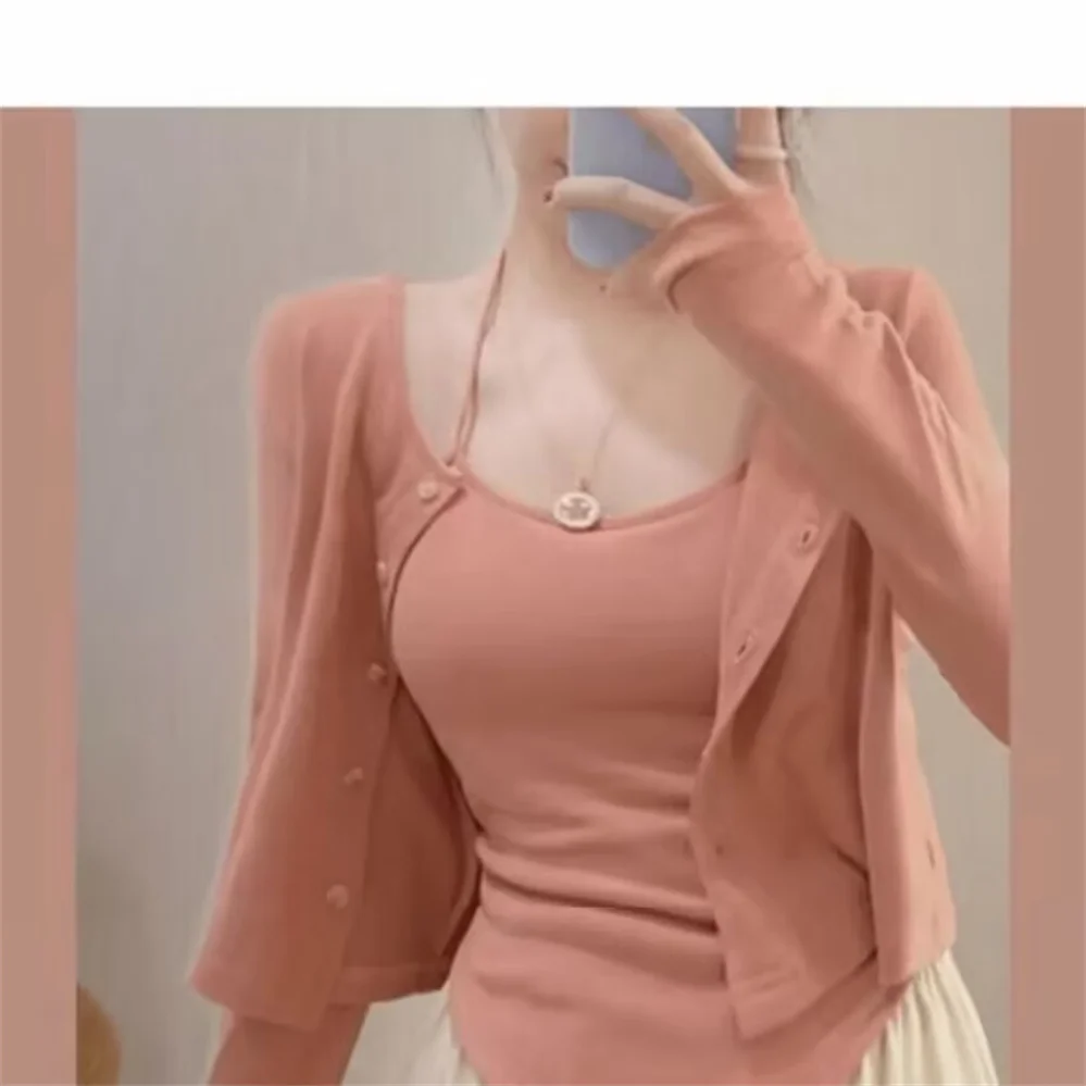 Chic Two-Piece Cardigan Set