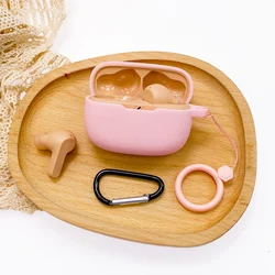 Adorable Silicone Protective Case for Bluetooth Earphone Box (Pink)