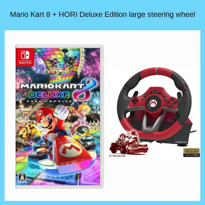 GAME Volant Nintendo Switch Racing Wheel