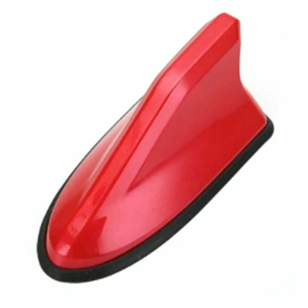 

Car Antennas Shark Fin Antenna Auto Radio Signal Aerials Roof Antennas for universal car model Car Styling Red