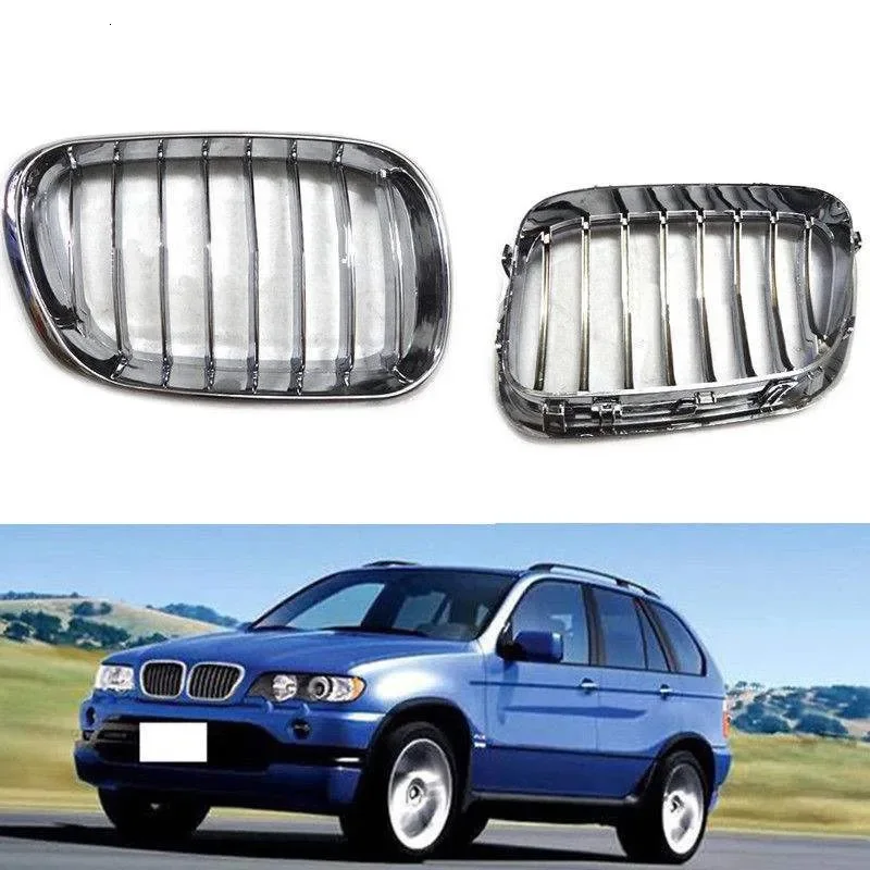 

Front bumper fog light frame grille For BMW X5 E53 2004-2006