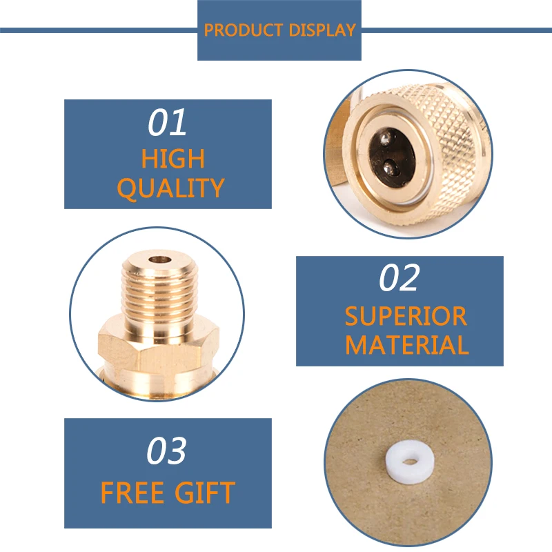 M10x1 Thread Male Quick Disconnect 8mm Coupler Sockets Copper Fittings 1pc pneumatic quick coupling