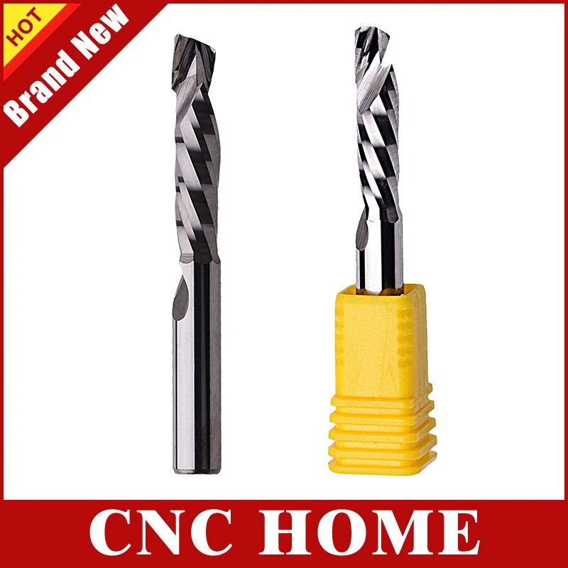1pc Compression milling cutter woodworking UP DOWN Cutters One Flute
