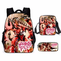 Skibidi Toilet Titan Speakerman children's backpack boy School Bag For Teenage kids Backpack Anime Travel Backpack Pencil bag 4