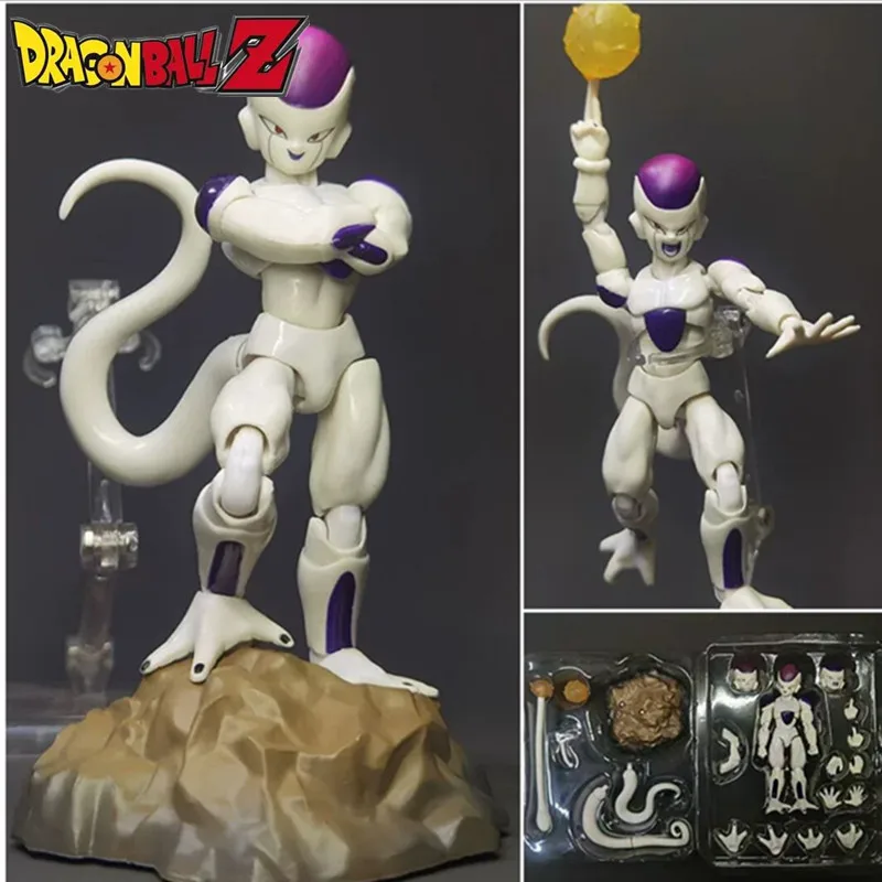 

11cm Dragon Ball Z Frieza Anime Action Edition Figure Movable Joint Shf Final Form Freezer Collect Ornament Gifts Model Kids