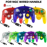 Multi-Colors Wired Gamepad For NGC Console Joypad Controller For GameCube NGC Classic Joystick Retro Game Console Gamepad Access