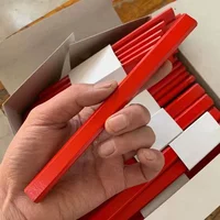 10Pcs Carpenter Pencil Special Marking Pen with Scale Diy Coarse Core Black Pen Woodworking Tools Note Number Pen Stationery 6