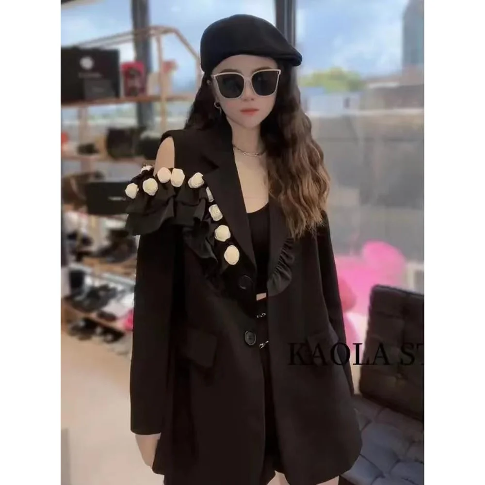 

Дизайн 2023, модная женская одежда из двух предметов, брюки