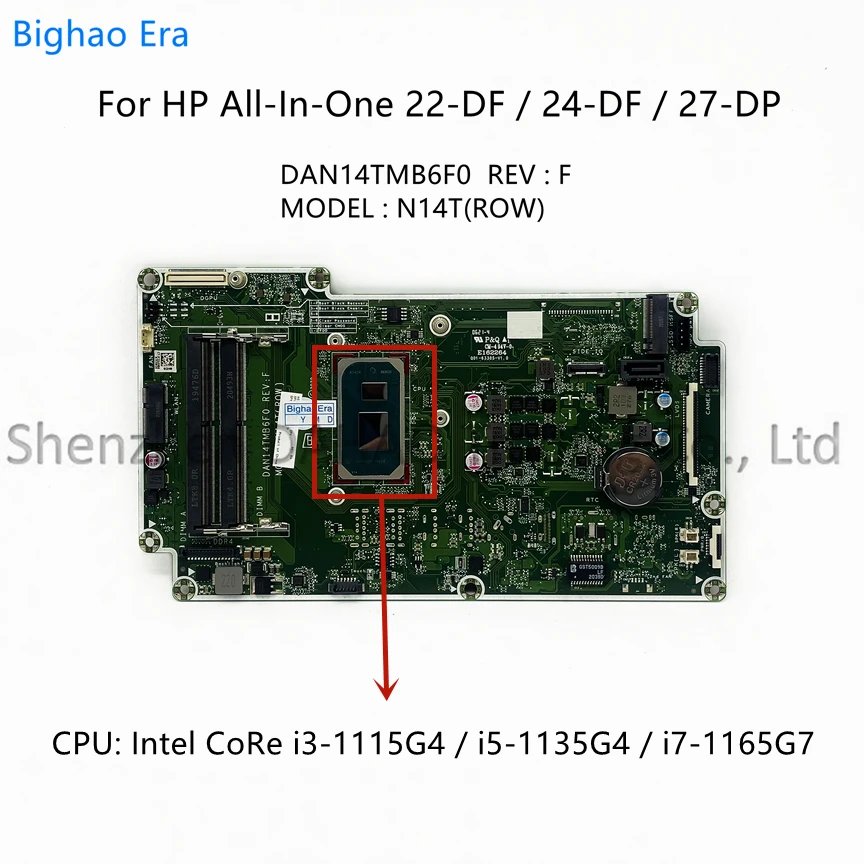 placa-base-dan14tmb6f0-para-hp-todo-en-uno-22-df-24-df-27-dp-con-intel