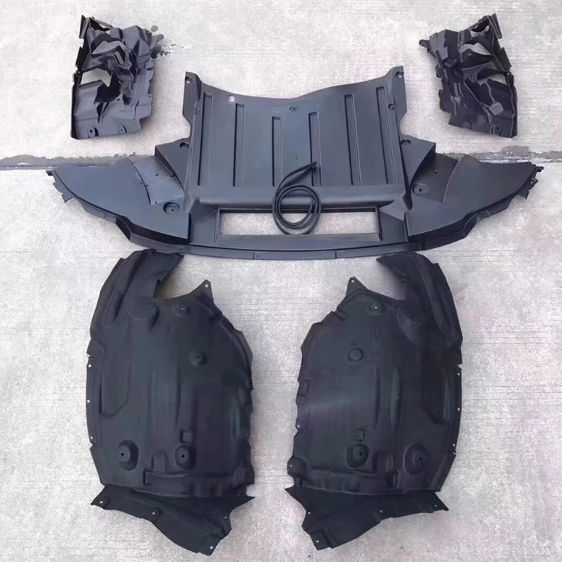 Front Rear Bumper Assembly Side Skirt Fender for BMW 6 Series F12 F13 Upgraded M6 Body Kit Car Accessories