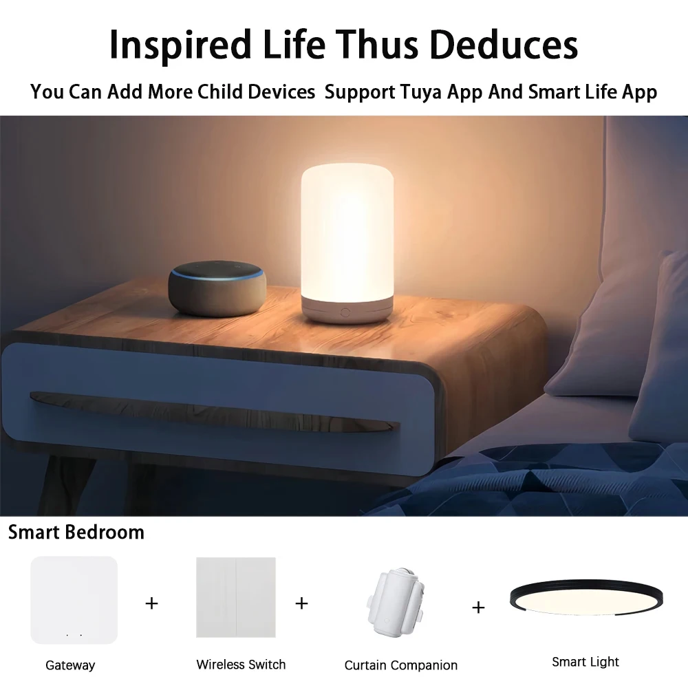 Tuya ZigBee 3.0 Gateway Hub Smart Home Wireless Bridge Smart Life APP Remote Control Automation Device Works with Alexa Google zigbee gateway smart gateway