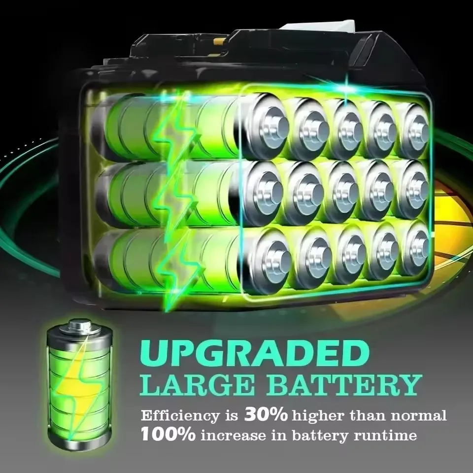 NEW 18V 9.0/12.0/18.0Ah Rechargeable Battery For Makita Power Tools with LED Li-ion Replacement LXT BL1860 1850 18v 9 A 18000mAh 6
