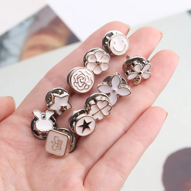 Lot De 2 Cache-boutons Perles Et Strass Pour Boutons De Manchette - Neuf Sous Emballage