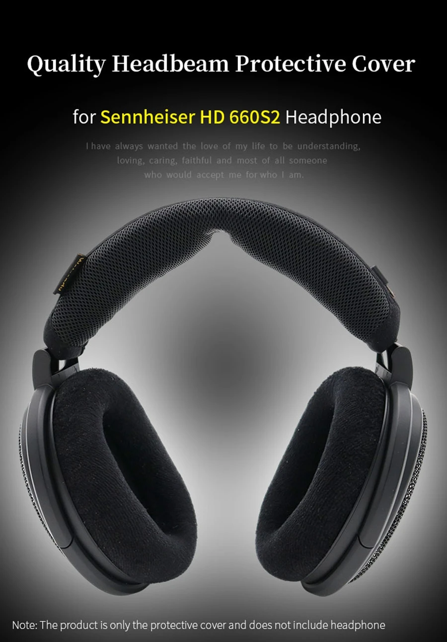 Headphone Head Beam Cover for SENNHEISER HD 660S2 Earphone Protective Case HD660S2 Headset Headbeam Sleeve