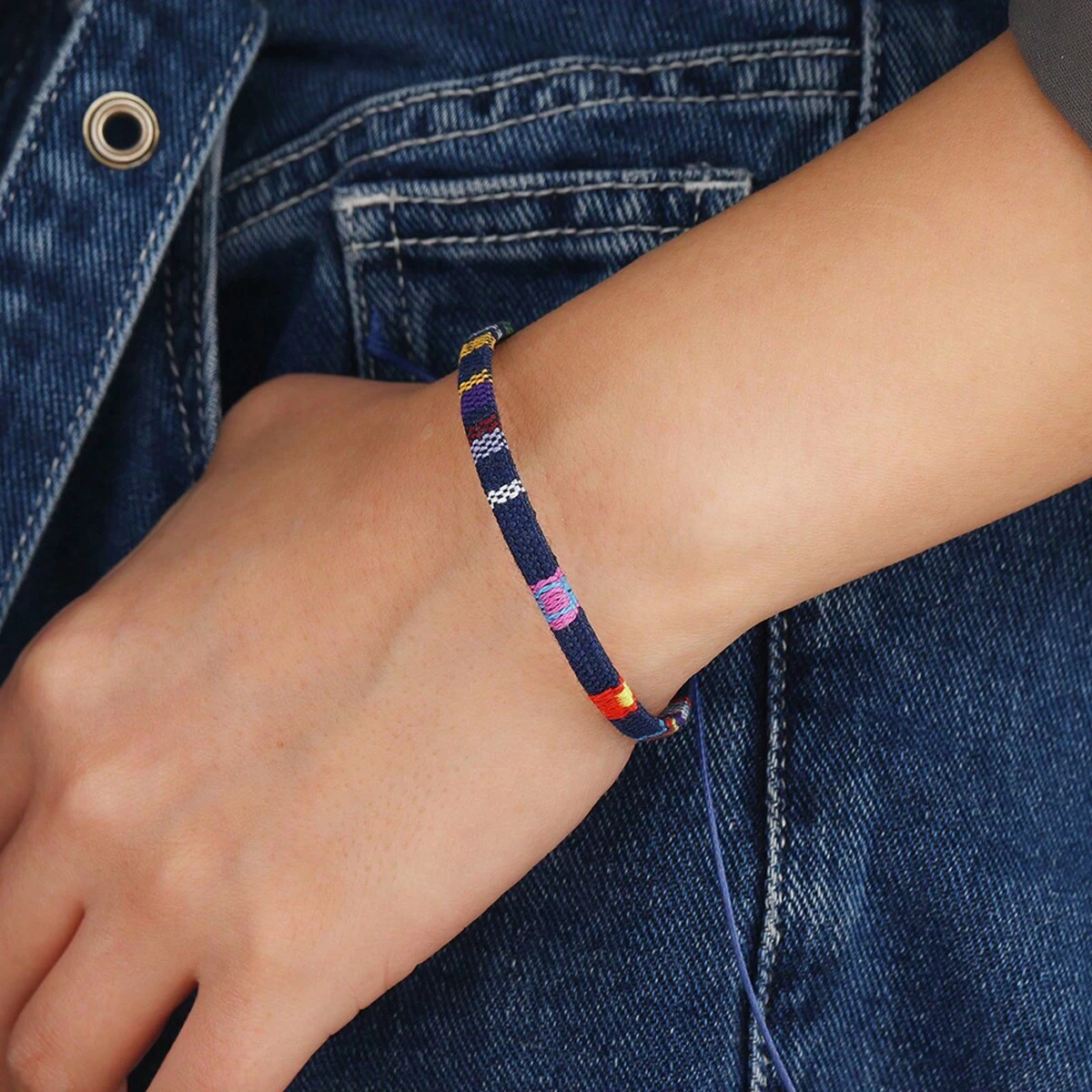 Braccialetti Boho indossati - Styling