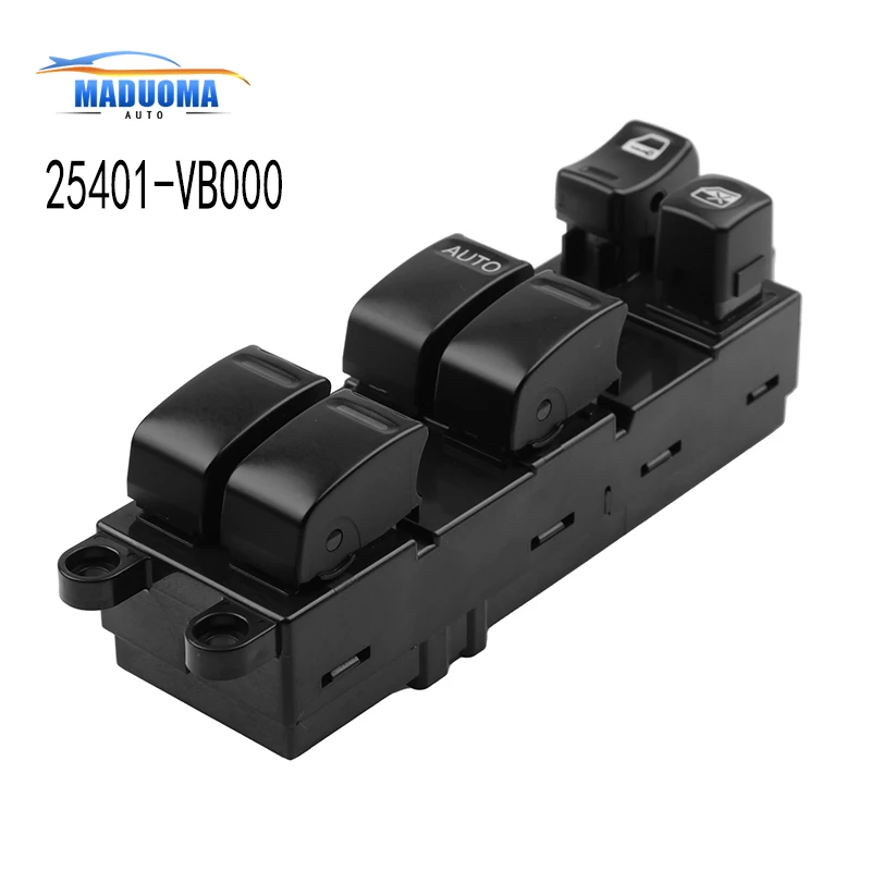 

New 25401-VB000 For Nissan Navara pickup paladin ka24de Electric Master Window Switch 25401-4M501