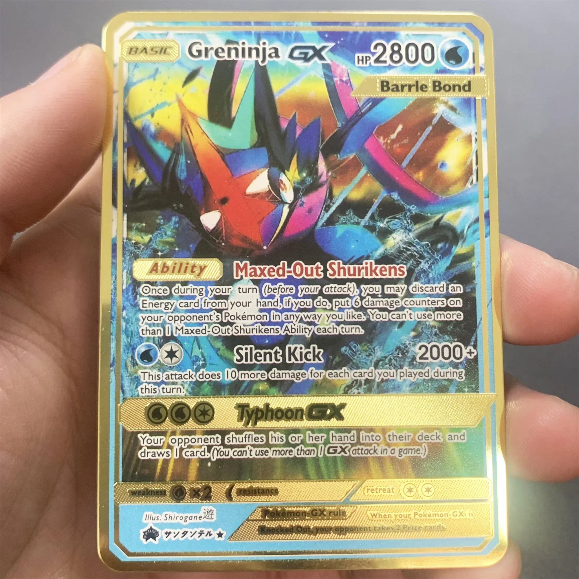Gold Arceus Pokmon Arceus VMAX Metal Card  10000 Point Secret Rare Golden  TCG Collectible | Gift For Kids Pokmon Metal Card Arceus VMAX