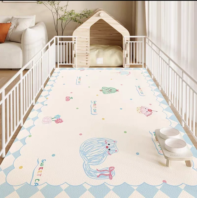 Waterproof Pet Mat，Scratch-Resistant，Wear-Resistant,Oil-Resistant,Water-Resistant,Quick-Drying, Scratch-Resistant, Easy To Clean 5