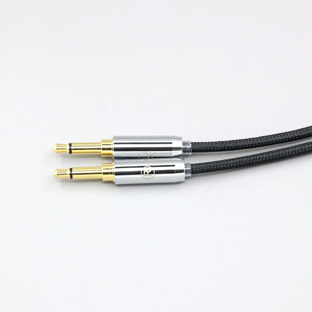 Pure Silver Nylon Shield Cabo para Hifiman Sundara Ananda 99 Grafeno Paládio Ouro He1000se v2 He6se He400se He35 Ln008293 - Image 2