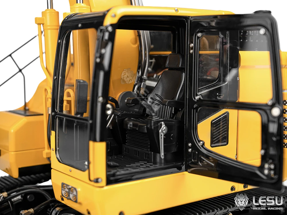 S0c5fff746a924177b1f7ac2b421a9884C Model ciężkiej maszyny LESU1/14 Aoue-ET26L trójramienny mały krótki pas ogonowy łopata przednia koparka gąsienicowa RC